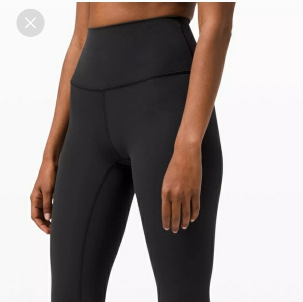 Lululemon high rise Wunder Under 28 inch leggings